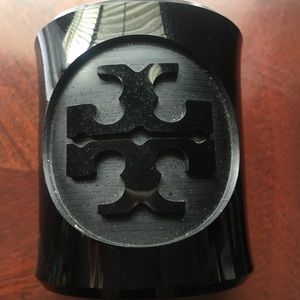 Tory Burch Black Cuff Bracelet